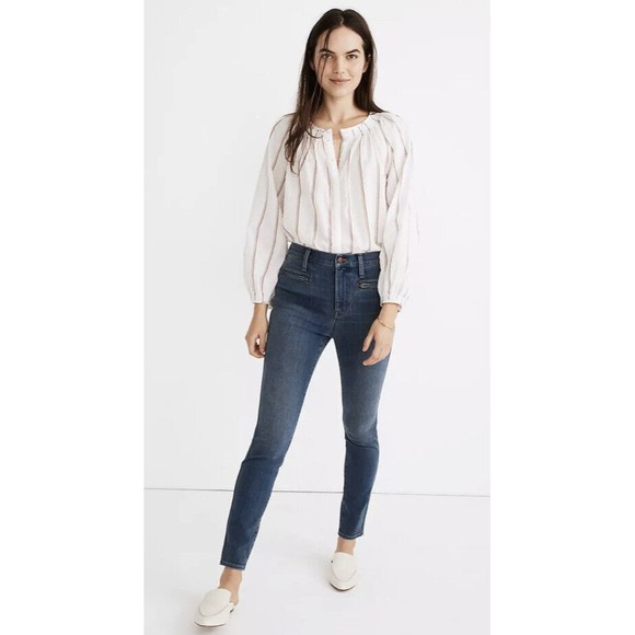 Madewell Denim - Madewell Womens 10" High-Rise Roadtripper Jeans Jeggings Size 26 Ellerby NEW